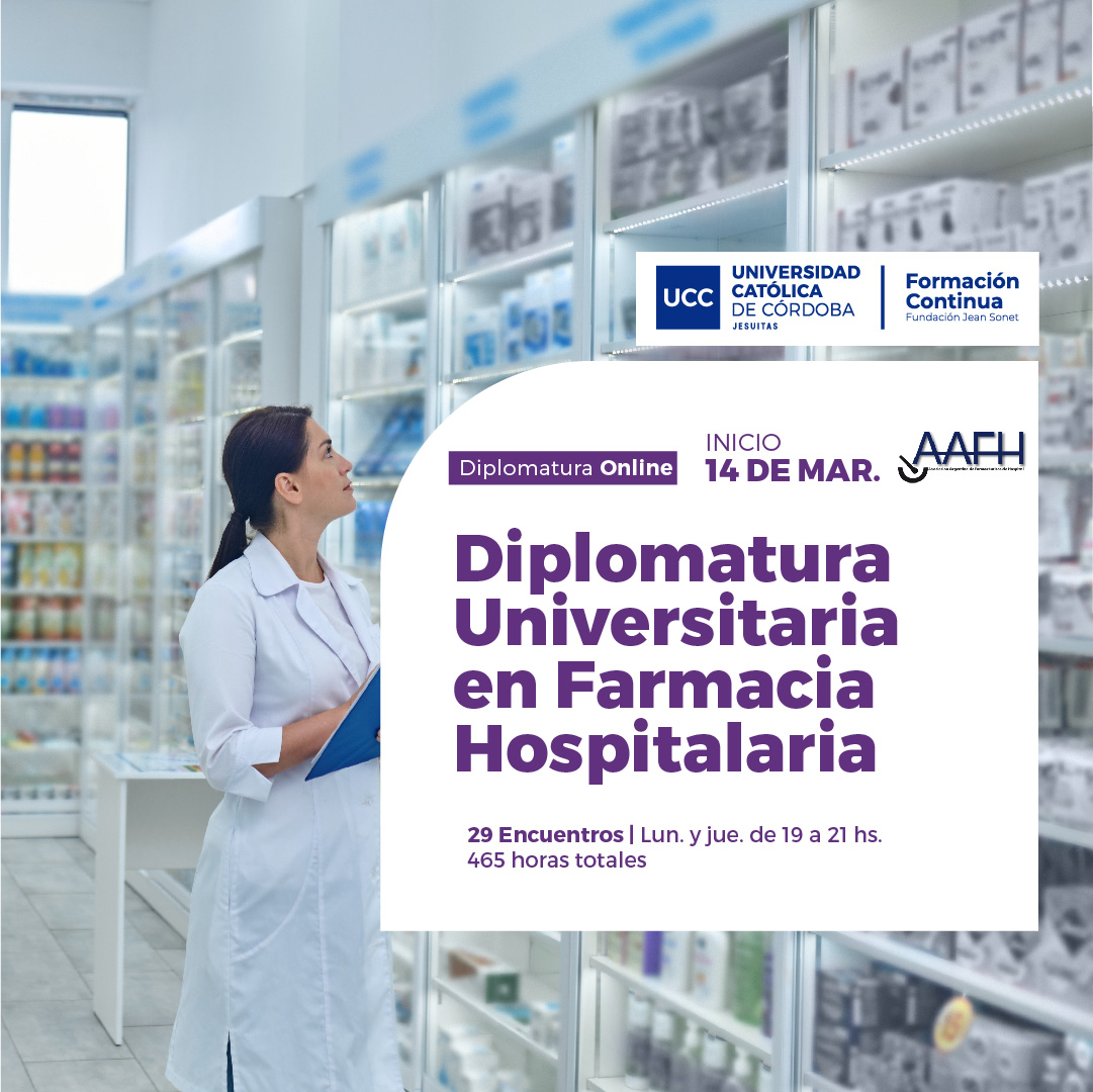 Diplomatura Universitaria en Farmacia Hospitalaria