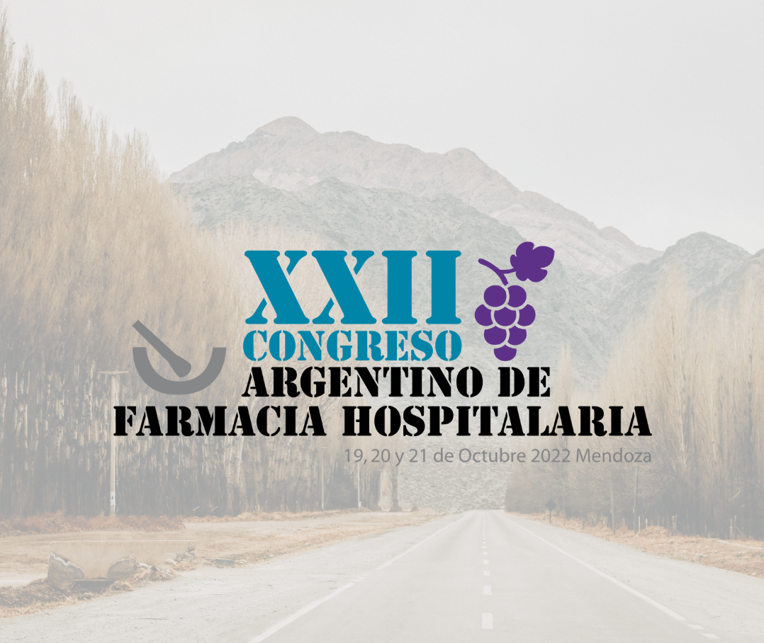XXII Congreso de Farmacia Hospitalaria - 19 al 21 de Octubre de 2022